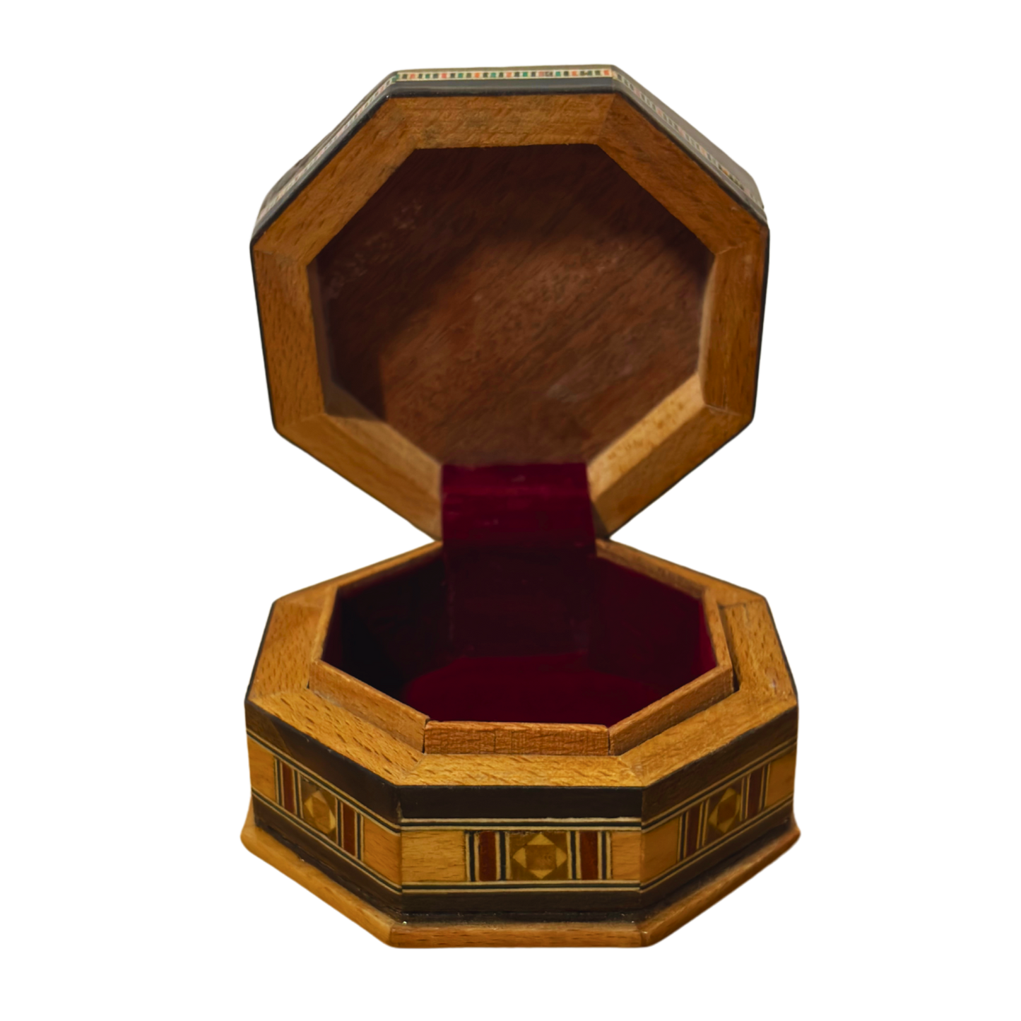 صندوق موزاييك دمشقي – حرفة يدوية وأناقة مخملية