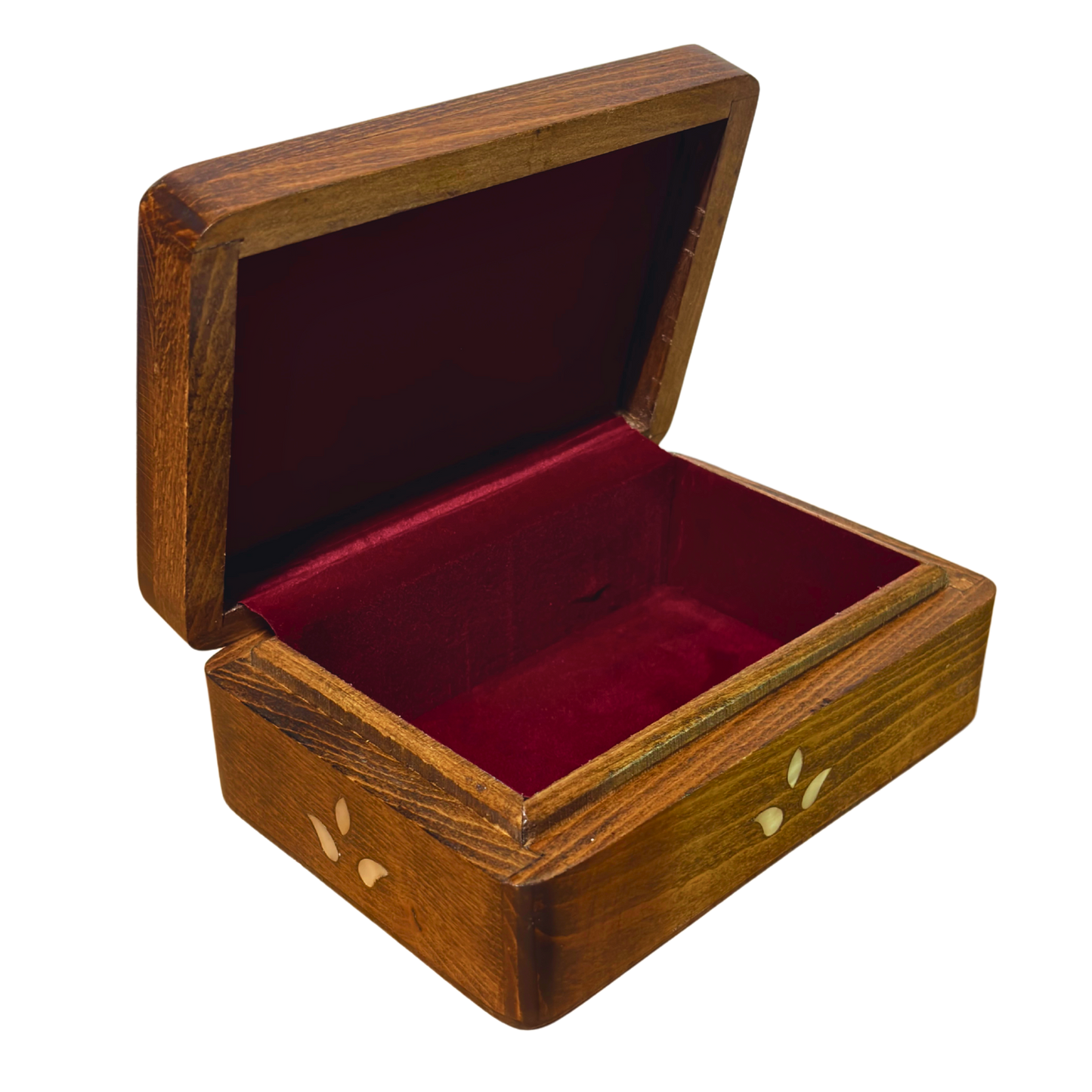 صندوق دمشقي فاخر – تطعيم بالصدف وبراعة المشغل العربي