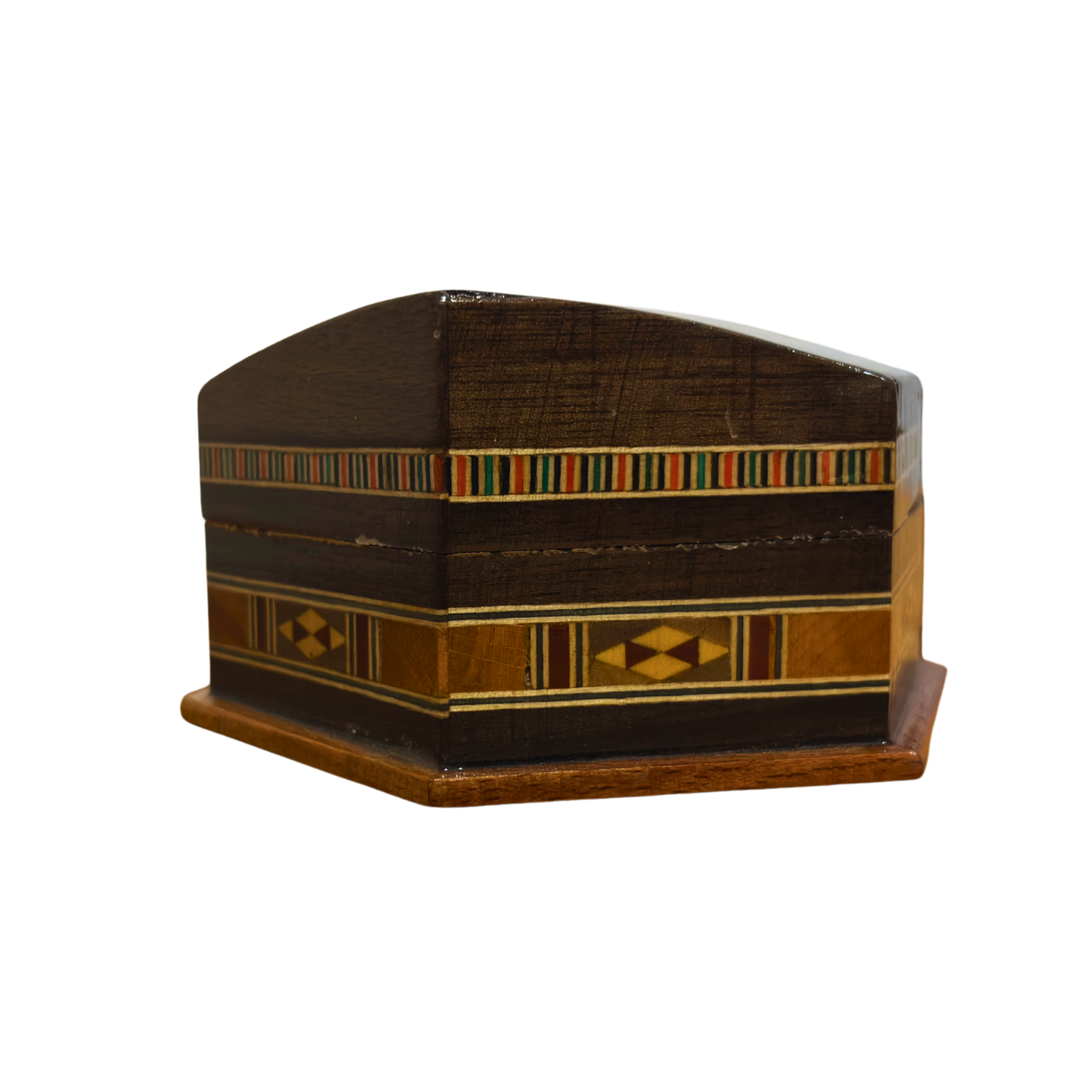 صندوق موزاييك دمشقي – حرفة يدوية وأناقة مخملية