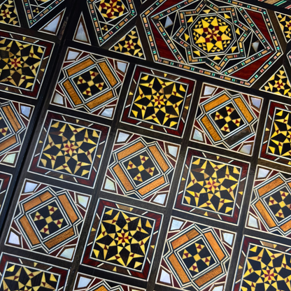 Set di Scacchi e Backgammon Heritage – Artigianato Damasceno in Mosaico