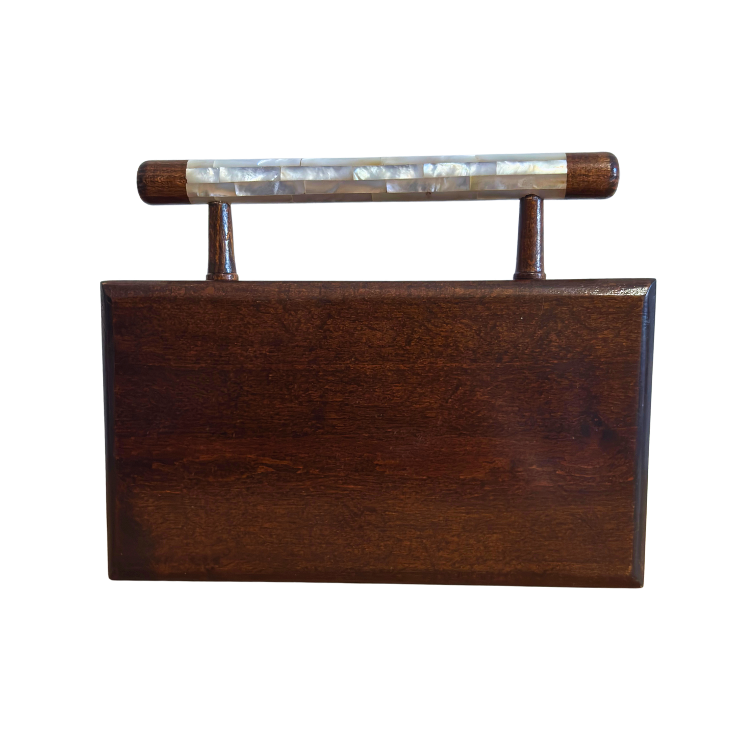 حقيبة يد "ياسمين" الدمشقية الفاخرة – مطعّمة بالصدف وبطانة بروكار