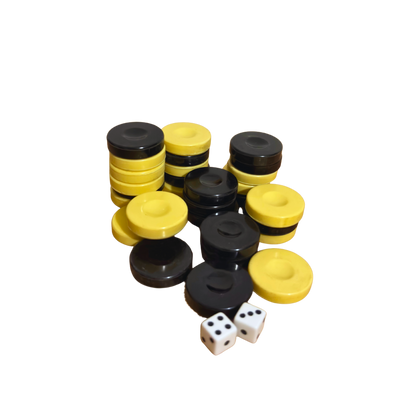 طاولة شطرنج وطاولة زهر موزاييك دمشقي فاخرة من صنع غابي الدايه – مطعّمة بالصدف